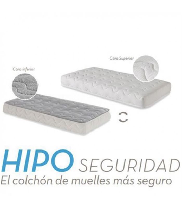 COLCHON HIPO CUNA 120X60 - COLCHON-CUNA-MUELLES-HIPO-ECUS