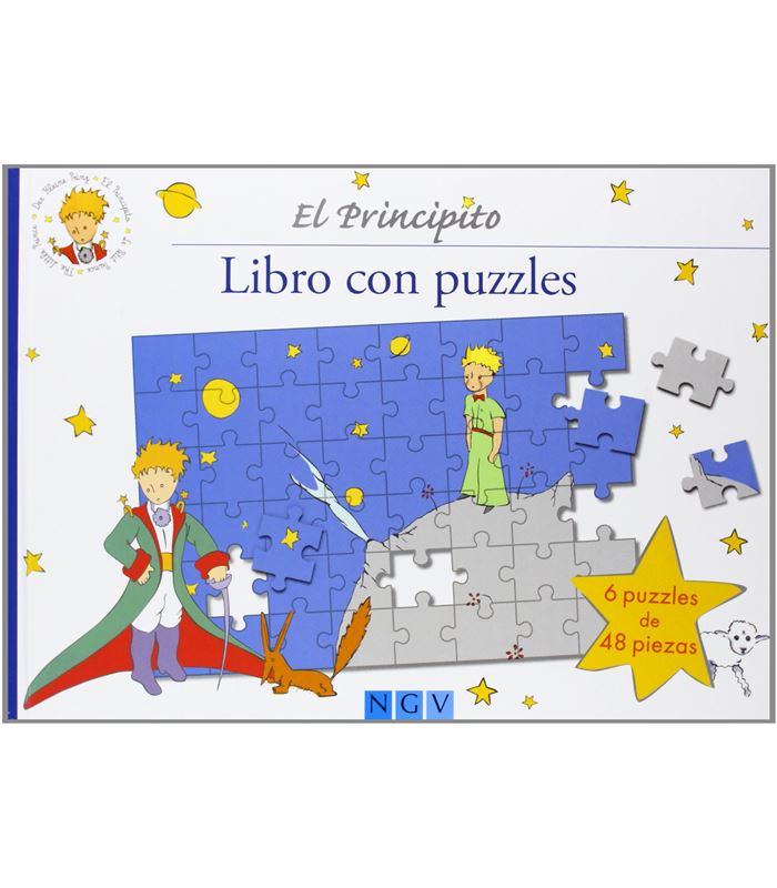 LIBRO EL PRINCIPITO CON PUZZLES - EL PRINCIPITO-LIBRO-CON-PUZZLES