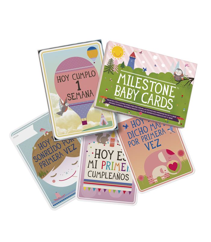 MILESTONE TARJETAS BABY CARDS - TARJETAS-MILESTONE-BABY