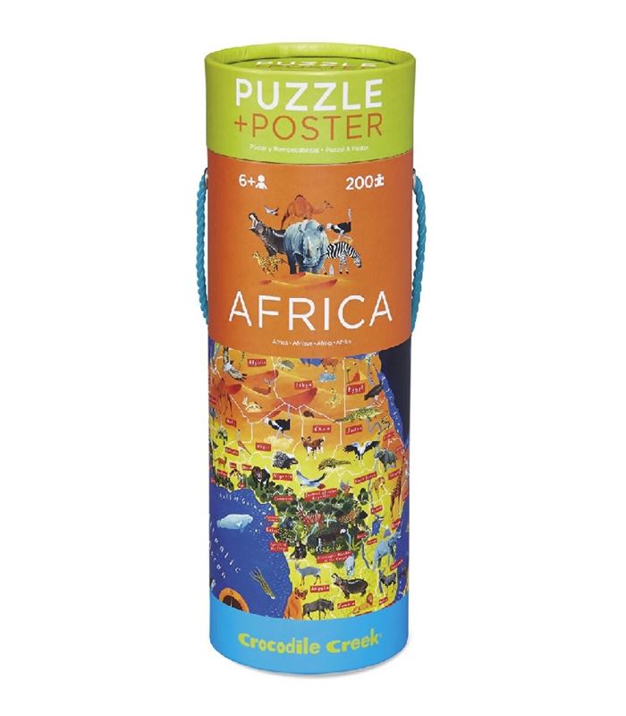 POSTER & PUZZLE AFRICA 200P - 200-AFRICA