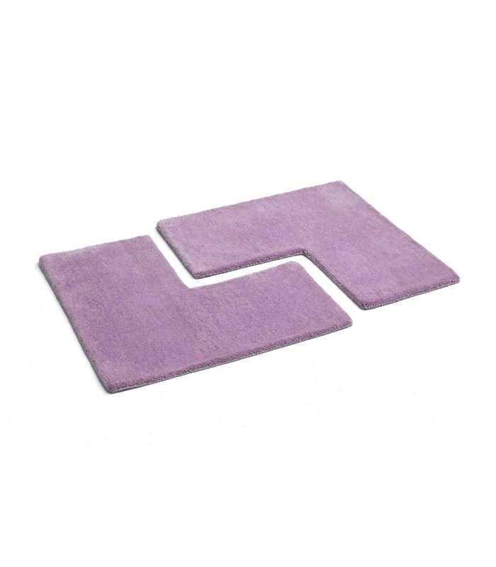 Set 2 alfombras infantiles violeta - M121-2700