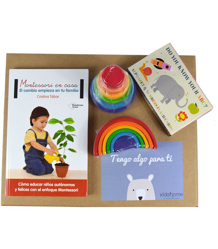Pack regalo para niños 1-4 años: Pedagogía Montessori - PACK-MONTESSORI