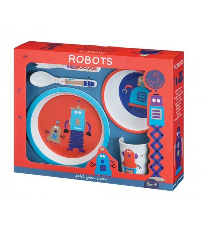 GIFT BOX ROBOTS 5 PIEZAS - (4)