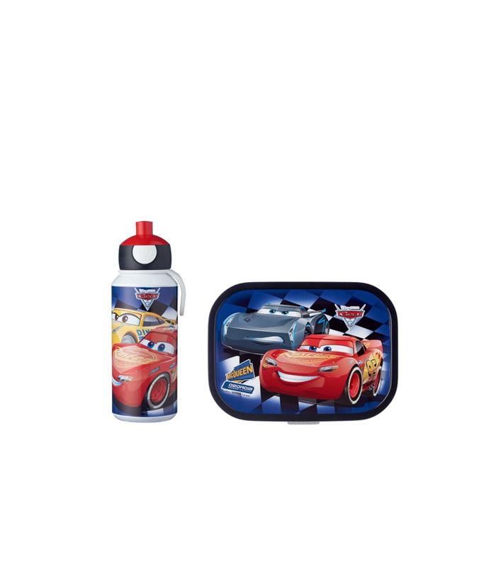 SET BOTELLA+TUPPER CARS - LUNCH-SET-CAMPUS-PULB-CARS