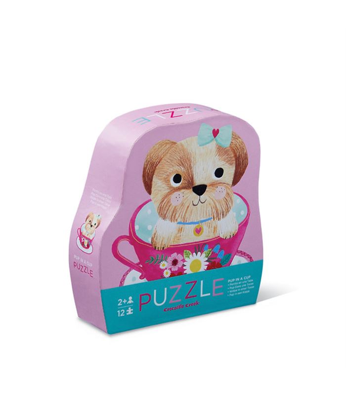 PUZZLE MINI 12PC PUP IN A CUP - PUZZLEPERRO