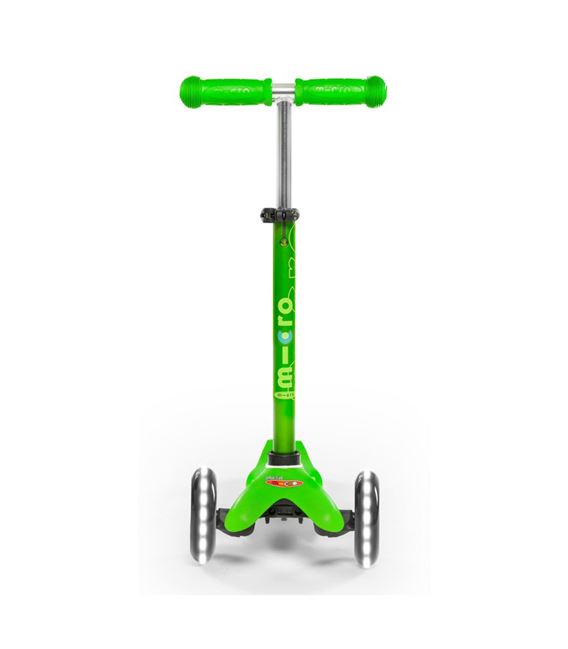 Patinete Mini Micro Deluxe Eco green rueda LED Micro para niños 2 años