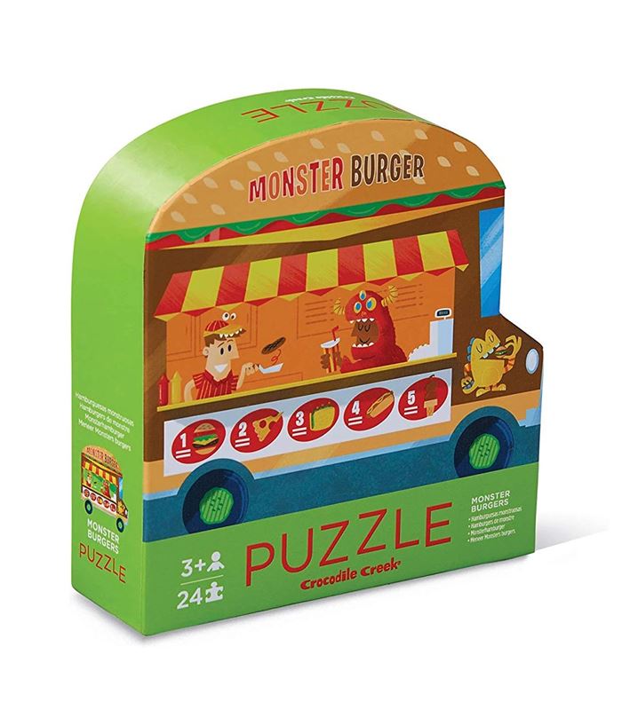 PUZZLE 24PC FOOD TRUCK - MONSTERBURGER
