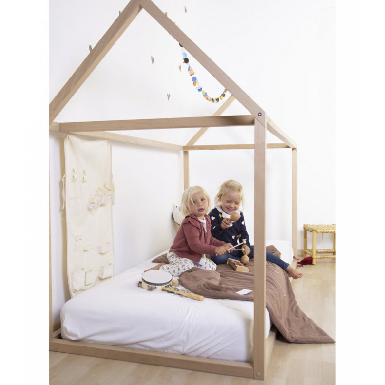 CHILDHOME Barrera de cama de madera