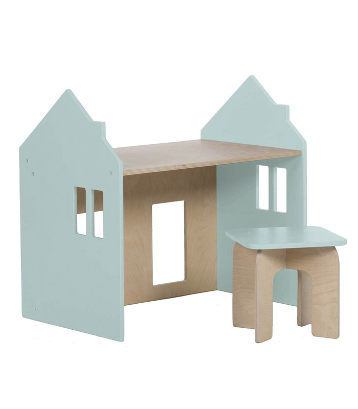 SET MESA Y SILLA CASITA