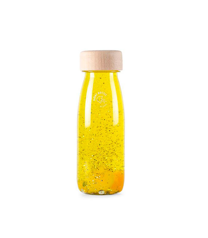 BOTELLA SENSORIAL FLOTANTE AMARILLO