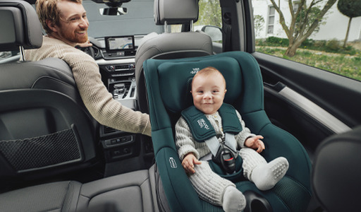 Viajar con bebés en el coche